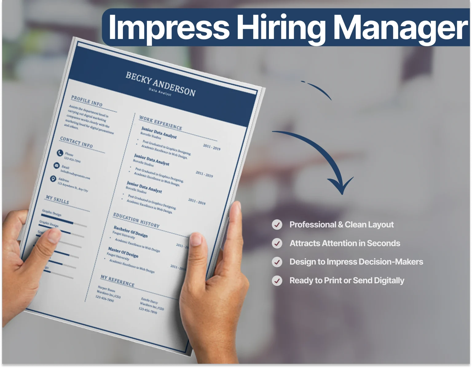 Professional Data Analyst Resume Template - Image 4