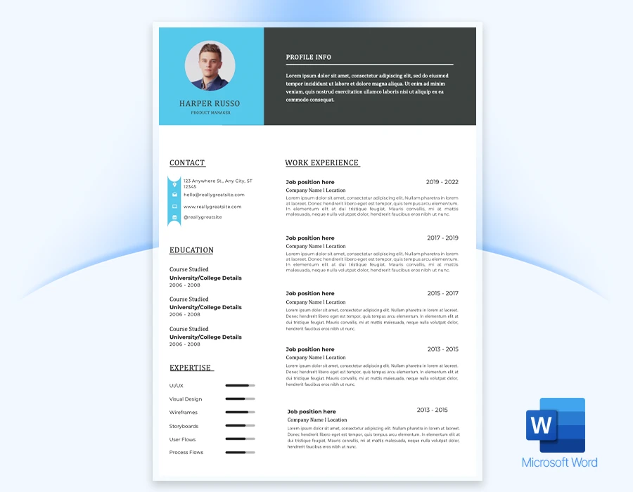 Pack of five Professional Resume - Image 6