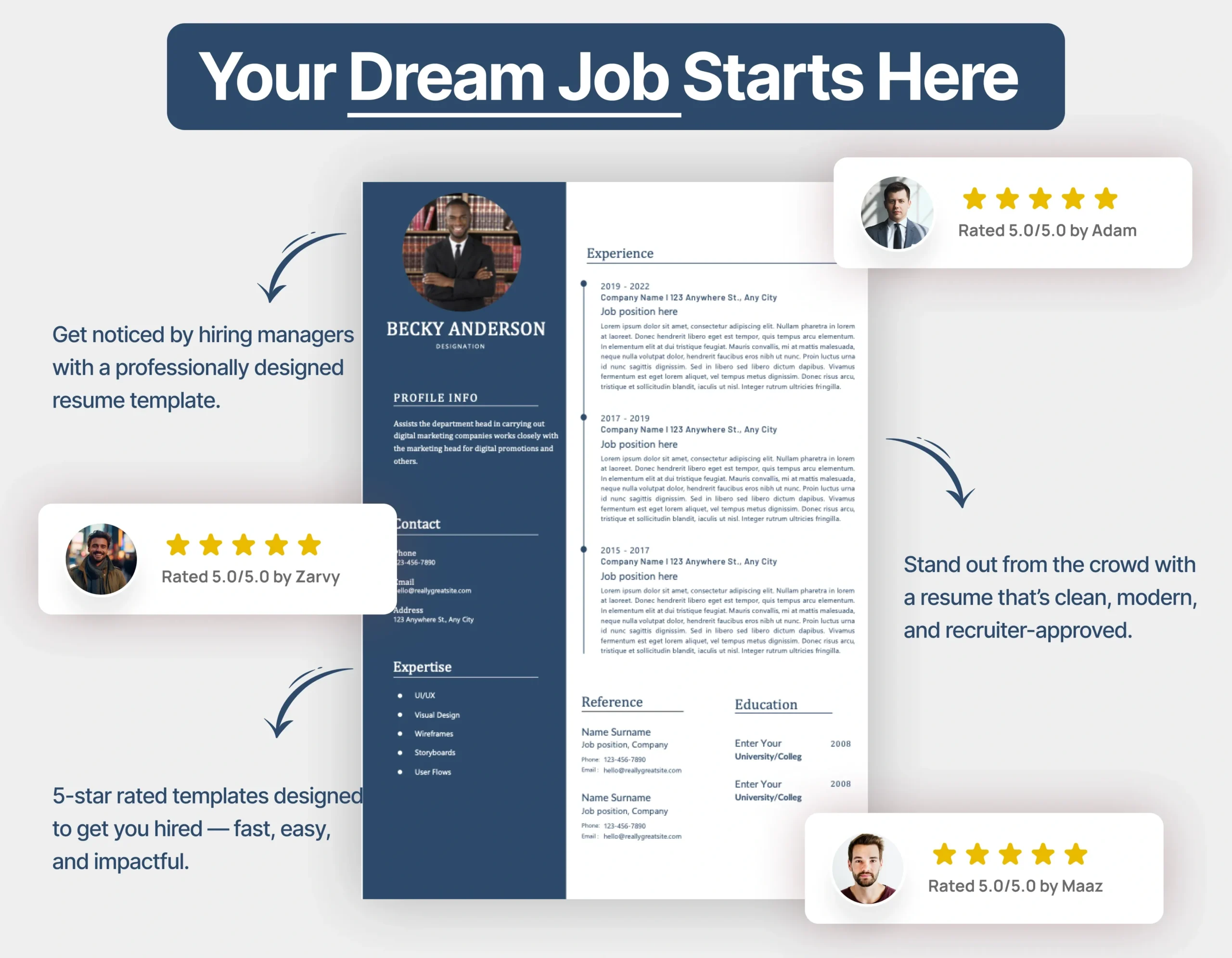 Modern Pharmacist Resume Template - Image 2