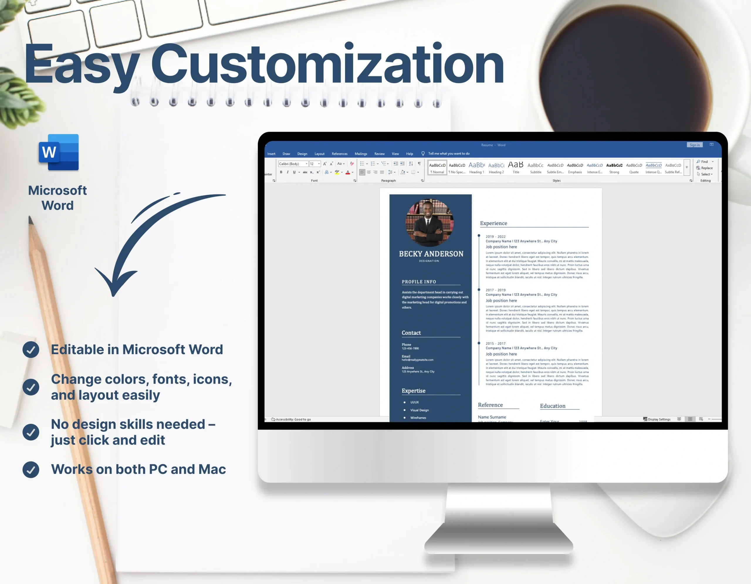 Modern Pharmacist Resume Template - Image 3