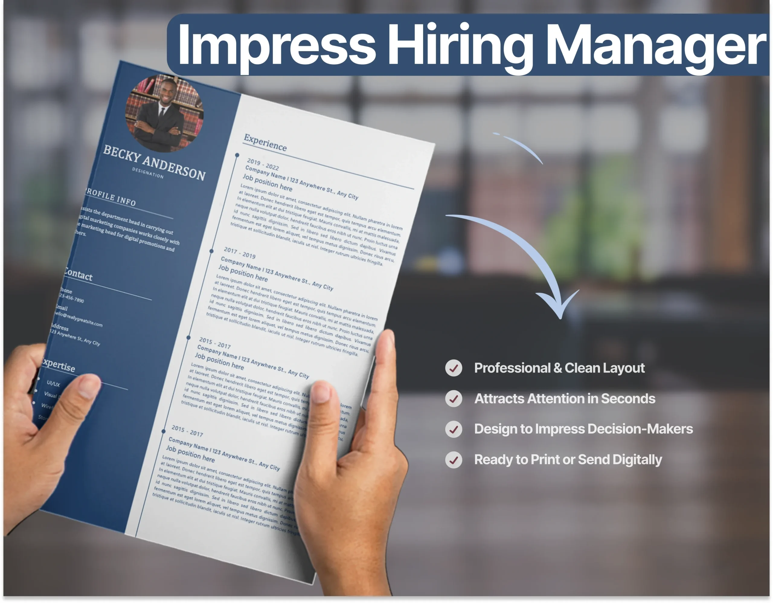 Modern Pharmacist Resume Template - Image 4